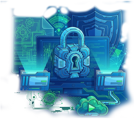 lock illustration